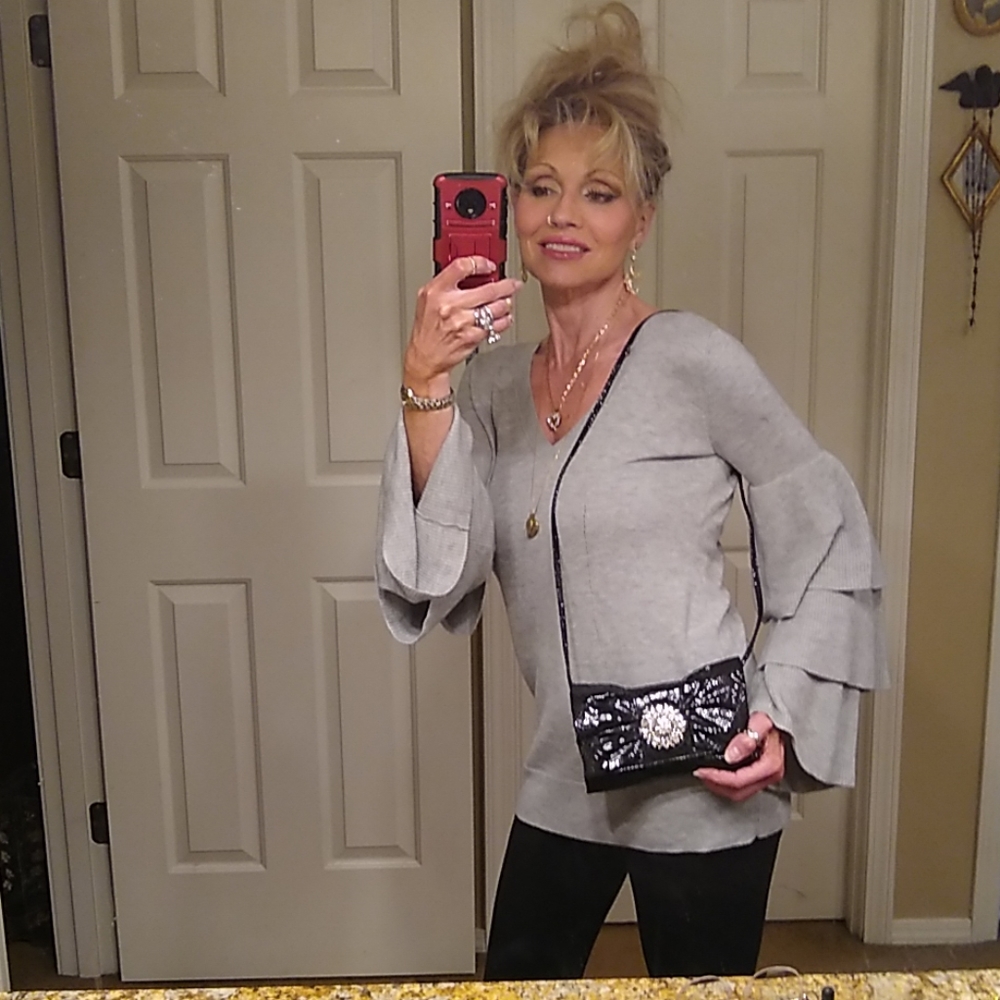❤️🥰💋 Crystal clutch by Iman